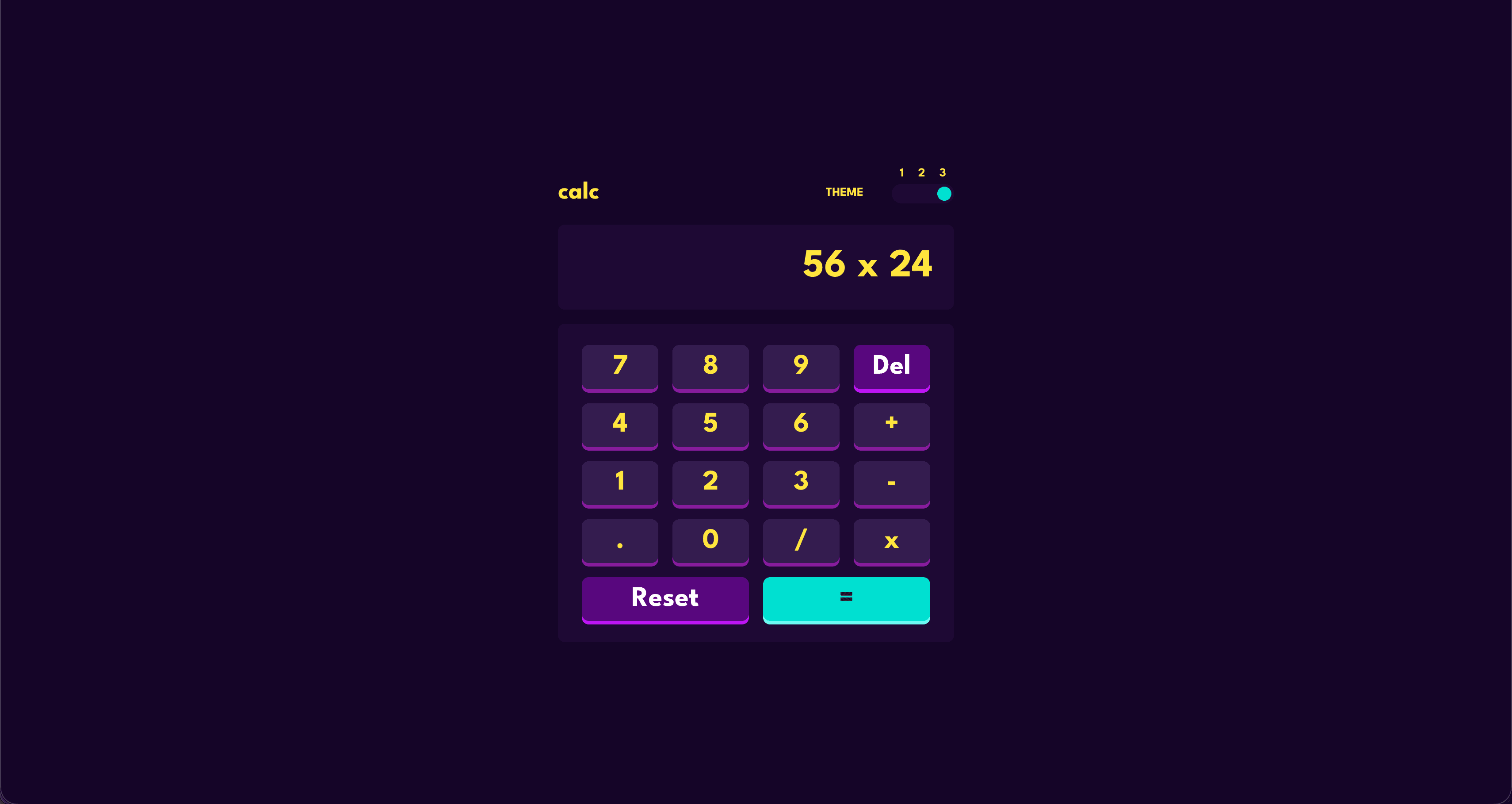 Interactive Calculator
